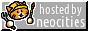 a gray button that says hosted by neocities